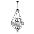 thumbnail image 1 of CWI Lighting Lustre 4 Lumières avec Finition Chromée, 1 of 6