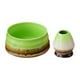 thumbnail image 3 of 2 cuencos de cerámica para matcha, cuenco tradicional para matcha y soporte para batidor, batidor de 500 ml Verde, 3 of 9