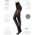 thumbnail image 2 of FIRM SUPPORT TIGHTS | FACTOR 10 PANTYHOSE | 70 DEN | S, M, L, XL | BLACK, SKIN | ITALIAN HOSIERY | (S, BLACK), 2 of 5