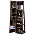 thumbnail image 4 of Tooyyer Full Length Mirror 360° Swivel Jewelry Cabinet, 4 of 13