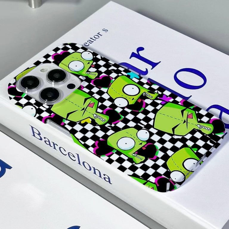 Invader Zim Phone Case for iPhone 16 15 14 13 12 11 Pro Max XS XR