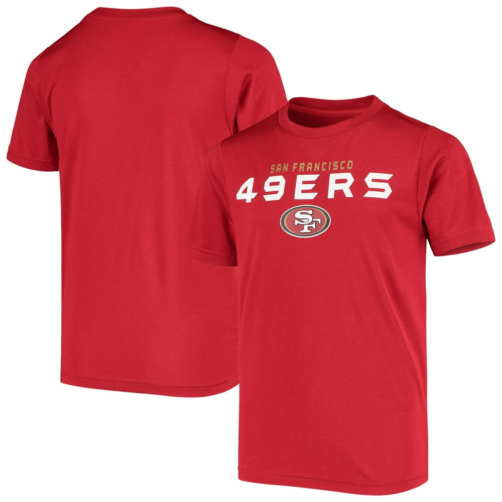 San Francisco 49ers Youth T-Shirt - Scarlet - Walmart.com - Walmart.com