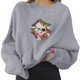 thumbnail image 1 of Sudaderas de acción de gracias calabaza otoño halloween sudaderas suéter Cráneo gris s Yuyangstore Sudaderas, 1 of 5