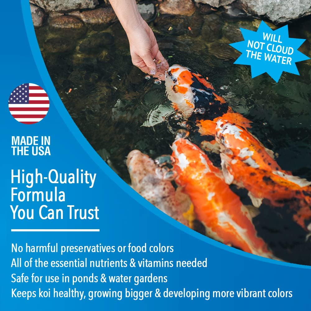 Ecological Labs MLLSPSM Microbe Lift Sinking Pellets Fish Food, 14-Ounce Multi-Colored