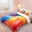 Colorful, variant on Btargot 6PCS Pink Galaxy Twin Comforter Set Rainbow Gradient Star Ring Bedding Set for Girls Kids