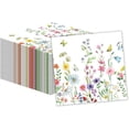 thumbnail image 1 of Servilletas de papel florales desechables para decoración de picnic, boda, 1 of 4