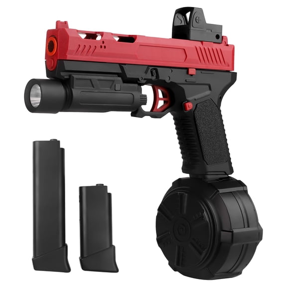 Gel Blaster eléctrico SiterTCF X8 completamente automático con tambor y gafas