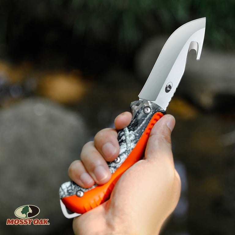 Mossy Oak Hunting Cleaning Kit - Stainless Steel Blades - Walmart.com