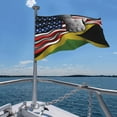 thumbnail image 6 of Usa American Flag And Jamaica Jamaican Flag Flag 4x6 Ft Outdoor Flag Single-Sided Printing Welcome Flag House Yard Decoration Banner Large Garden Flag, 6 of 7