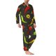 thumbnail image 2 of Balery Chili2 Pijama para Hombre de Dos Piezas con Manga Larga, Conjunto de Dormir y Descanso Suave con Bolsillos-Large, 2 of 7