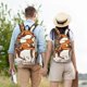 thumbnail image 4 of Easygdp Cowboy Riding Horse Mochila de Lona Resistente para Laptop, Compatible con Laptops de 15 a 17 pulgadas, Ideal para Escuela, Trabajo y Viajes-Small, 4 of 5
