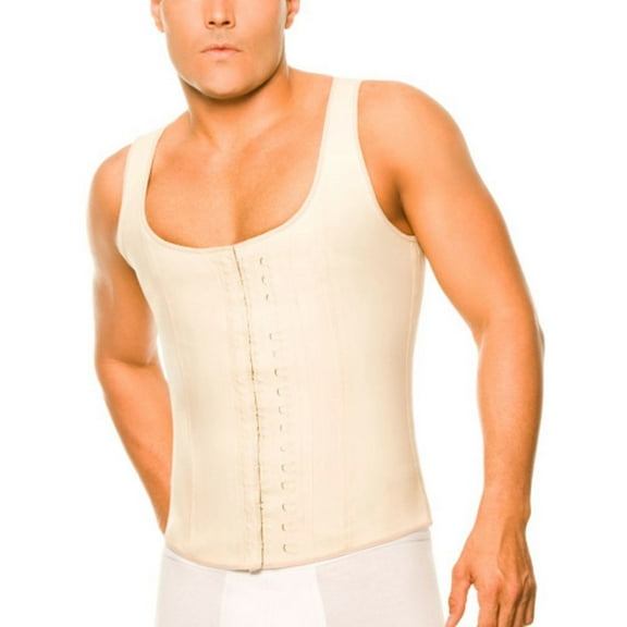 ToBeInStyle Men's High-Compression Waistcoat Body Shaper