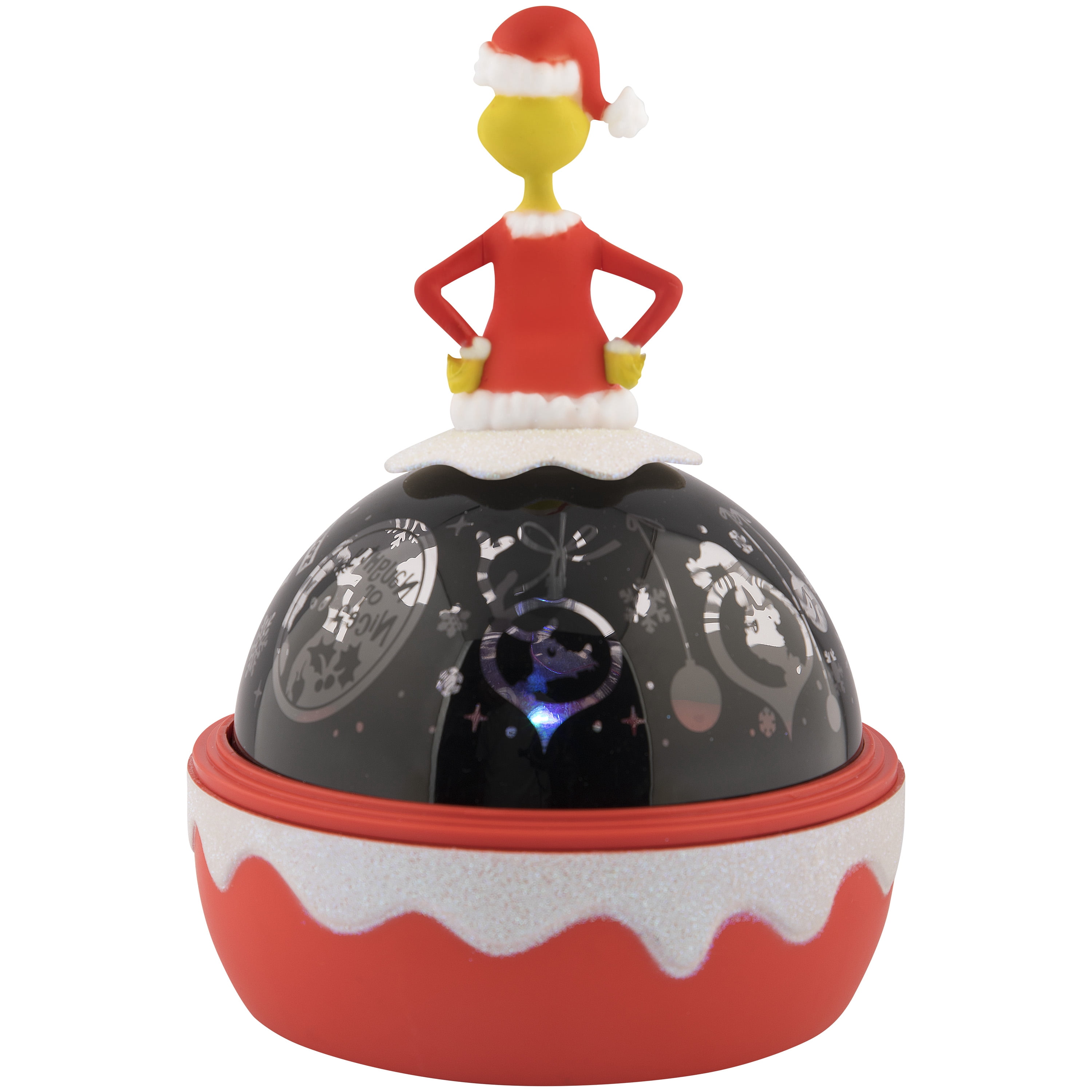 Christmas Multicolor Lightshow Projector Light Shadow Lights Grinch Dr. Seuss 6.574 in x 6.57 in x 8.74 in 0.90 lb