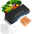 thumbnail image 4 of Mistaha Vacuum Sealer Machine with Strong -60Kpa Suction Power and Tempered Glass Panel - Compact Food Saver for Kitchen - Automatic Sealing, Dry/Wet Mode, Removable Base - 10 Sealer Bags Included -, 4 of 6