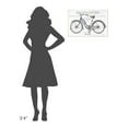 thumbnail image 4 of Global Gallery's 'Bicycles II' by Daphne Brissonnet Stretched Canvas Wall Art, 4 of 4