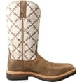 thumbnail image 3 of Women's Twisted X WLCA001 Lite Cowgirl Alloy Toe Work Boot Bomber/White Leather 6.5 C, 3 of 5
