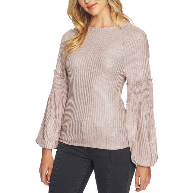 Blusa 1.STATE sin mangas con mangas fruncidas mujer rosa mediana Pull-over