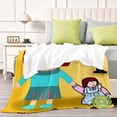 thumbnail image 4 of La Señorita Polly Tenía un Muñeco anti-pilling, suave, ligera, esponjosa y acogedora de lujo para hogar y cocina – Perfecta para niños y adultos,120X80cm, 4 of 6