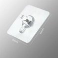 thumbnail image 4 of 15 bridas de pared sin taladro, ganchos transparentes autoadhesivos sin clavos para colgar relojes, fotos, pinturas, 4 of 5