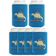 Hanukkah Menorah Hanukkah Menorah-Saurus 6-Pack Can Drink Sleeves