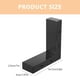 thumbnail image 2 of Furniture Levelers for Bed Riser Heavy Duty 1Set Black Iron, 2 of 4