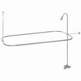 thumbnail image 2 of EZ-FLO 11123 Bathcock Type Add-On Shower Unit for Clawfoot Tub, Chrome, 2 of 5