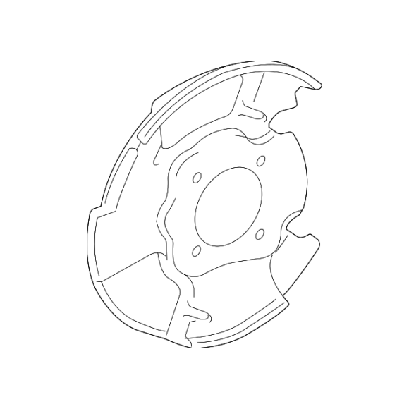 Toyota Tundra Brake Dust Shield