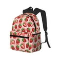 thumbnail image 2 of Lsque Cute Strawberry Classic Casual Backpack - Large Capacity Water-Resistant Backpack for School, Work, Travel, and Outdoor Activities, 2 of 8