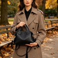 thumbnail image 3 of Sunyuer Crossbody Bags for Women Vegan Leather Top Handle Bag Trendy Handbags with Adjustable Strap, 3 of 7