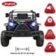 thumbnail image 3 of Camioneta Montable 93 cm Electrica para Niños Control Remoto 12v - Negro, 3 of 8