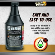 Instant Power Hair and Grease Drain Opener, 1 Count, 20 oz