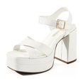 thumbnail image 1 of Sandalia DREAM PAIRS SDHS2330W Plataforma con Tacones Gruesos Blanca 7.5, 1 of 7