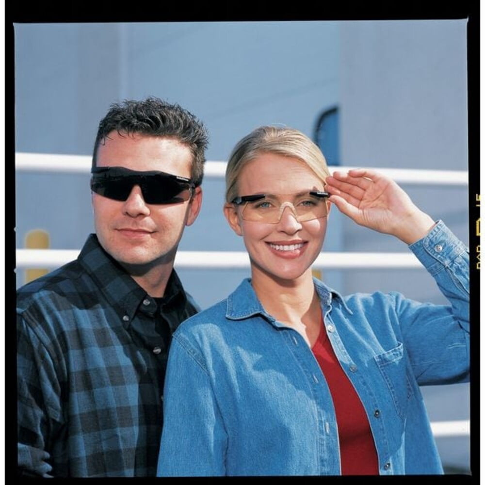 Magnum 3G, Safety Glasses, Uncoated, Clear Lens, Black Frame, Frameless 19822