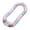 Pink, variant on Ultra-Comfortable Inflatable Pool Floating Bed with Glitter Accents for Summer Water Relaxation Beach Parties and Outdoor Lounging Furniture White
