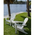thumbnail image 2 of POLYWOOD South Beach Adirondack 3-Piece Set in White, 2 of 4