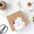 thumbnail image 2 of Koyal Wholesale Fancy Frame Kids Party Favor Thank You Tags with String, Donut Birthday Gift Tags For Gift Bags, 2 of 5