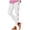White, variant on Miaoju Tummy Control Leggings for Women Cancer Awareness Printed Pants 4 Way Stretch Full Length Athletic Pants
