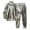 Silver, variant on Oplxuo Men's Metallic Jacket and Pants Set Shiny Jogging Suits Sweatsuits for Disco Cosplay Party