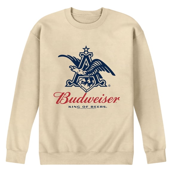 Budweiser - Anheuser Eagle - Men's Crew Fleece Sweatshirt