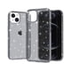 thumbnail image 3 of Funda protectora súper dura de 6 pies transparente con purpurina para iPhone 16 15 Pro Max 14 13 12 11 XR X 8 7 6 Plus SE2 Funda brillante, 3 of 5