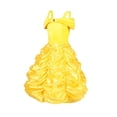 thumbnail image 4 of Vestido de princesa de Navidad amarillo noble exquisito hermoso vestido niña vestido de princesa, 4 of 5