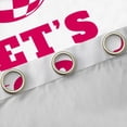 thumbnail image 4 of Homewish Disco Ball Black Out Curtains,Western Cowgirl Curtains Pack of 2 (42x63 Each),Pink White Bedroom Curtains For Girls Kids,Ultra Soft Home Decor, 4 of 6