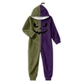 thumbnail image 5 of RFQWOVSR Adult Hooded Onesie Pajama with Print for Family Matching, 5 of 5