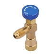 thumbnail image 4 of 1/ 4 Soupape de Commande CVC Pièces d'Adaptateur de Réfrigérant de Conditionnement Efficace pour Boyau de Chargement de Réfrigérant R22, 4 of 8