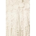 thumbnail image 5 of 2 PCS Summer Womens Vintage Lace Gatsby 1920s Cocktail Dress with Crochet Vest, 5 of 6