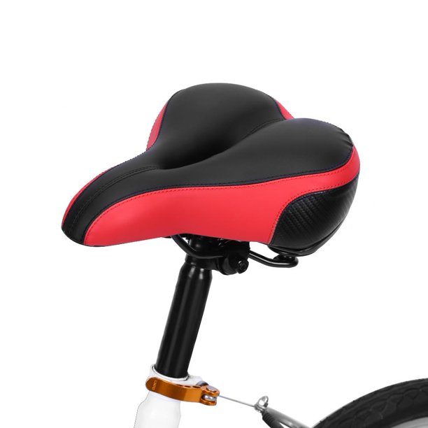 Comfortable Bike Seat for Men and Women Thickened Wide Bum Shock Absorb