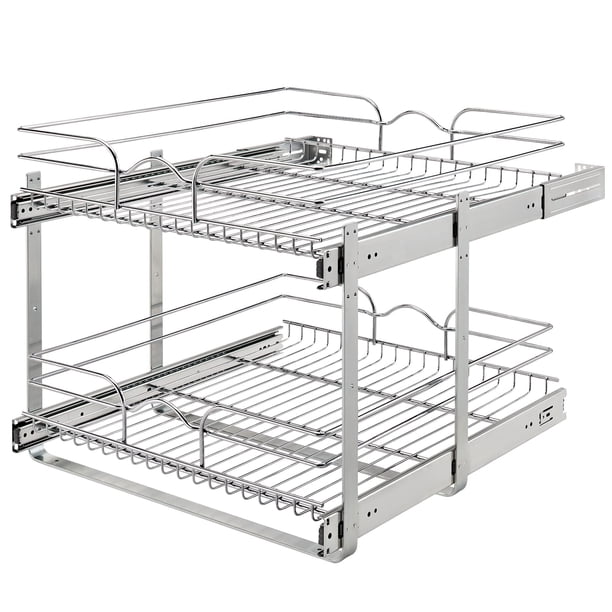 Organizador Extraíble para Gabinete de Cocina Rev-A-Shelf 53x56x48 cm