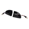 thumbnail image 4 of Luz de posición lateral ahumada negra con luz amarilla, resistente al envejecimiento, de repuesto para Smart Fortwo Cabrio A451, 4 of 14