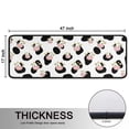thumbnail image 5 of Kitchen Rugs Sets Of 2,White Cow Black Spot Pattern Anti Fatigue Kitchen Mat Rugs Non Slip Washable,Decorative Kitchen Floor Mats for Kitchen,Sink,Laundry,17"x47"+17"x47", 5 of 5