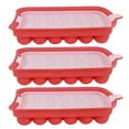 thumbnail image 1 of Sausage Making Mold - 3PCS Food Grade Sausage Hot Dogs Silicone Mold DIY Ham Making Mould Baby Food Supplement Baking Tools(Red), 1 of 8